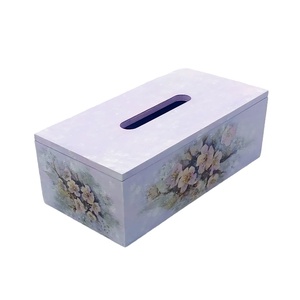 Cutie pentru servetele design cu flori de cires - casă & stil de viață - accesorii pentru echipamente de bucătărie - accesorii de servire - inele șervețele masă, suport șervețel - Artynos.ro