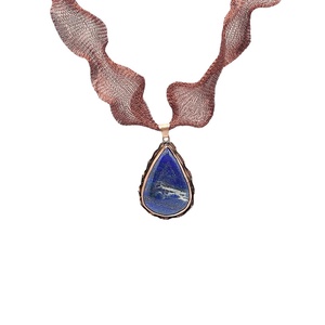 Colier pandantiv cu lapis lazuli - Artynos.ro