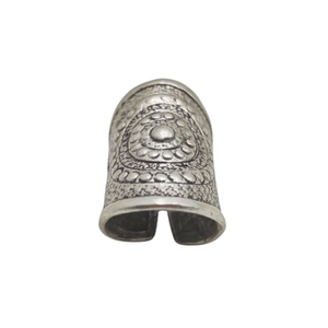 Inel metalic model mandala regal, Inz032 - bijuterii - inele - inele rotunde - Artynos.ro