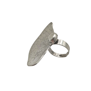 Inel metalic model petala de floare, Inz037 - bijuterii - inele - inele figurate - Artynos.ro