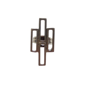  Inel metalic armonie geometrica, Inz049  - bijuterii - inele - inele figurate - Artynos.ro
