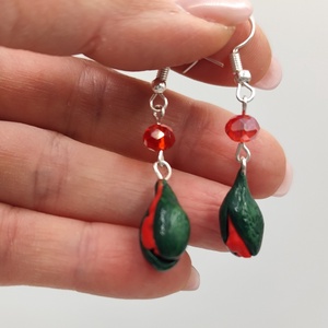 Set maci handmade- rafinament si culoare, 4483 - bijuterii - seturi de bijuterii - Artynos.ro