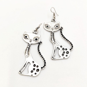 Cercei zamac model pisica 3, Cez008 - Artynos.ro