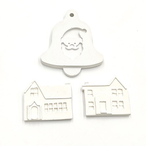 Set figurine de Craciun pentru pictat, Fcp 005, Craciun, Decoratiuni de Craciun de casa, Figurine pentru pomul de Craciun, Ceramica, Obiecte pictate, ARTYNOS