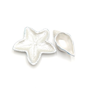 Set ceramic decorativ stea de mare si cochilie, 4567, Casa & Stil de viata, Decoratiuni de casa, Decoratiuni de masa si rafturi, Decoratiuni de masa, Obiecte pictate, Turnare in gips, ARTYNOS