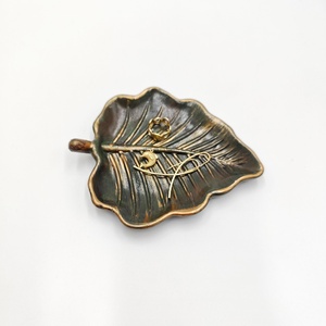 Frunza decorativa finisaj vintage, 4568 - casă & stil de viață - decorațiuni de casă - decorațiuni de masă și rafturi - decorațiuni de masă - Artynos.ro