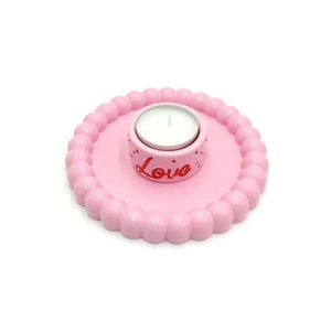 Set decorativ rotund roz 4572 - casă & stil de viață - seturi de cadou - Artynos.ro