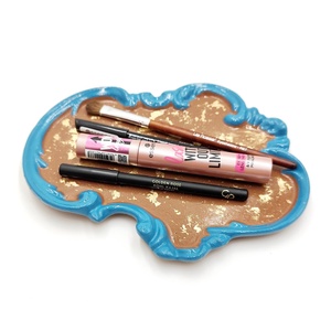 Set decorativ maro cu albastru prafuit 4584 - casă & stil de viață - decorațiuni de casă - decorațiuni de masă și rafturi - decorațiuni de masă - Artynos.ro