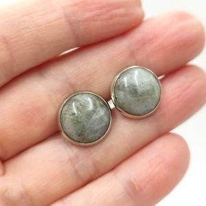 Butoni camasa cu labradorit, 4600 - bijuterii - butoni de manșetă - Artynos.ro