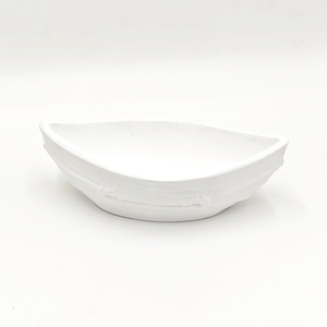 Recipient ceramic tip barcuta alb 45816 - Artynos.ro