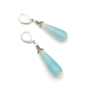 Cercei cu agate si accesorii argintii, 4686 - Artynos.ro