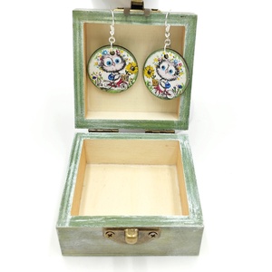 Set handmade Bufnita pe bicicleta, 4709 - casă & stil de viață - seturi de cadou - Artynos.ro