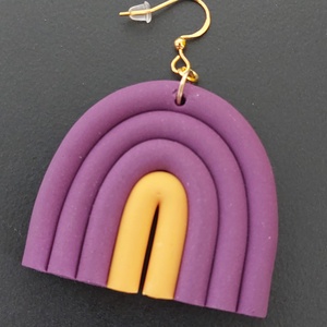 Cercei Purple Mist - bijuterii - cercei - cercei agățați - Artynos.ro