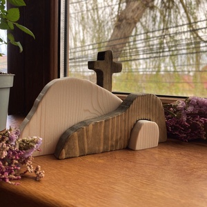Scena Învierii - decorațiune pentru Paști  - casă & stil de viață - accesorii pentru decorat casa - decorațiuni de masă și decorațiuni pentru rafturi  - decorațiuni de masă - Artynos.ro