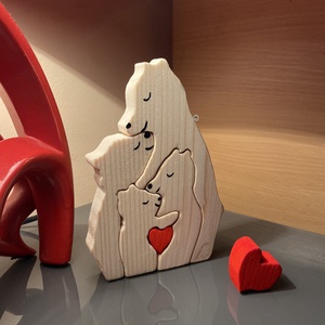 Decorațiune puzzle Ursuleți  - casă & stil de viață - echipament pentru camera copiilor - decorațiuni pentru camera copilului - Artynos.ro