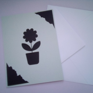Felicitare Floare, Casă & Stil de viață, Papetărie de hârtie, Card cadou, Arta de hârtie, ARTYNOS