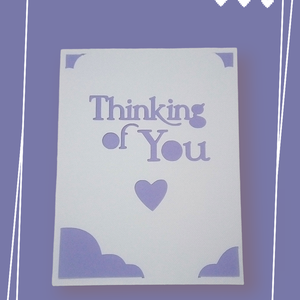 Felicitare 'Thinking of You' - casă & stil de viață - papetărie de hârtie - invitații, felicitări - Artynos.ro
