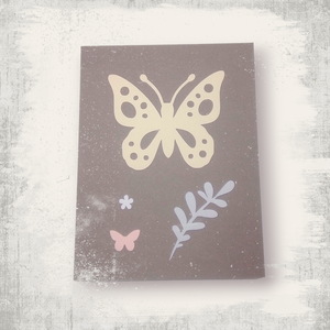Felicitare Lovely Butterfly, Casă & Stil de viață, Papetărie de hârtie, Invitații, felicitări, Arta de hârtie, ARTYNOS