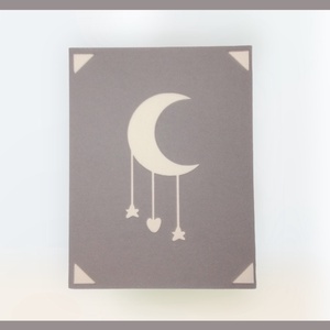 Felicitare 'Moonlight' - casă & stil de viață - papetărie de hârtie - invitații, felicitări - Artynos.ro