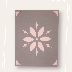 Felicitare 'Mandala Flower' - casă & stil de viață - papetărie de hârtie - invitații, felicitări - Artynos.ro