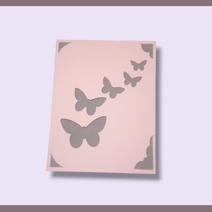 Felicitare 'Butterflies' - casă & stil de viață - papetărie de hârtie - invitații, felicitări - Artynos.ro