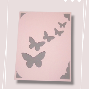 Felicitare 'Butterflies' - casă & stil de viață - papetărie de hârtie - invitații, felicitări - Artynos.ro