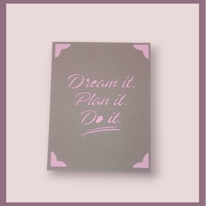 Felicitare 'Dream it' - casă & stil de viață - papetărie de hârtie - invitații, felicitări - Artynos.ro