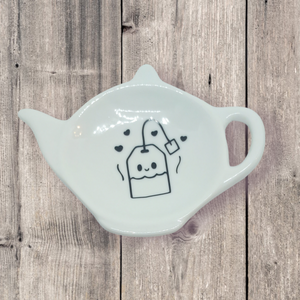Farfurie ceainic, Casă & Stil de viață, Accesorii pentru decorat casa, Decorațiuni de masă și decorațiuni pentru rafturi , Boluri din ceramică, boluri decorative, Decoupage, transfer și tehnici șervețel, ARTYNOS