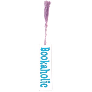 Semn de carte 'Bookaholic', Carti si creatii cu tematica muzicala, cadouri, Semn de carte, Decoupage, transfer si tehnici servetel, ARTYNOS