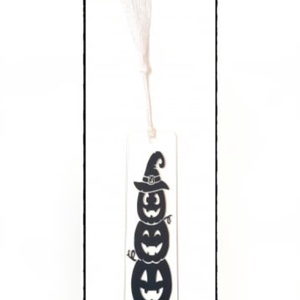 Semn de carte 'Halloween Pumpkins'' - casă & stil de viață - accesorii pentru decorat casa - halloween - tot ce ai nevoie pentru petrecere! - ornamente de halloween - Artynos.ro