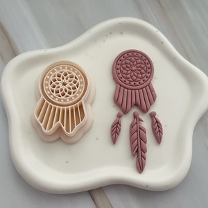 Set decupatoare / cuttere boho lut polimeric #0025 - accessorii și unelte - unelte, instrumente - unelte de tăiere - Artynos.ro