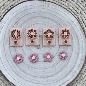 Set decupatoare / cuttere florale lut polimeric #0182-#0185 - Artynos.ro