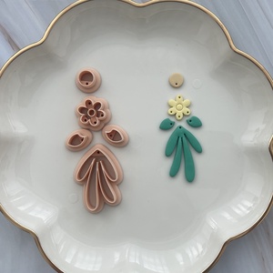 Set decupatoare / cuttere moderne lut polimeric #0222 - accessorii și unelte - unelte, instrumente - unelte de tăiere - Artynos.ro