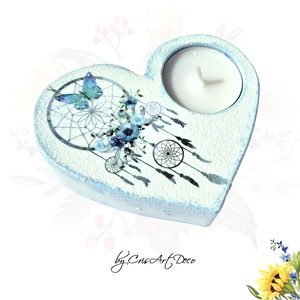 Suport decorativ pentru lumanare - dreamcatcher 114416 - Artynos.ro