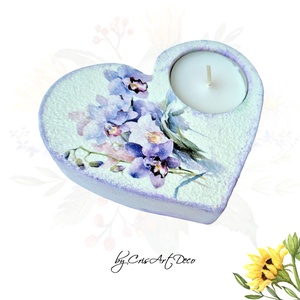 Suport decorativ pentru lumanare - buchet orhidee 122310 - Artynos.ro