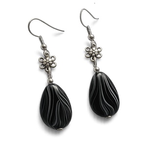 Cercei cu sidef 212200, Bijuterii, Cercei, Cercei din pietre semipretioase, Confectionarea bijuteriilor, ARTYNOS