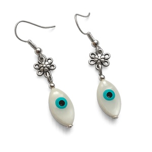 Cercei cu sidef 211900, Bijuterii, Cercei, Cercei din pietre semipretioase, Confectionarea bijuteriilor, ARTYNOS