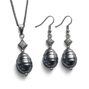 Set de bijuterii cu perle mallorca � 190800, Bijuterii, Seturi de bijuterii, Confectionarea bijuteriilor, ARTYNOS