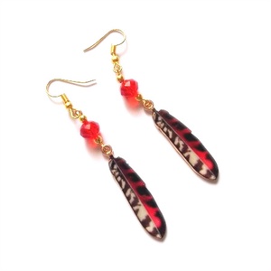 Cercei pene 46973, Bijuterii, Cercei, Cercei cu figurine, Confectionarea bijuteriilor, ARTYNOS