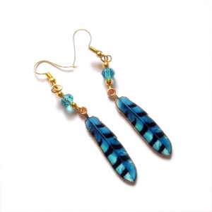 Cercei pene 46976, Bijuterii, Cercei, Cercei cu figurine, Confectionarea bijuteriilor, ARTYNOS