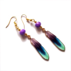 Cercei pene 46980, Bijuterii, Cercei, Cercei cu figurine, Confectionarea bijuteriilor, ARTYNOS