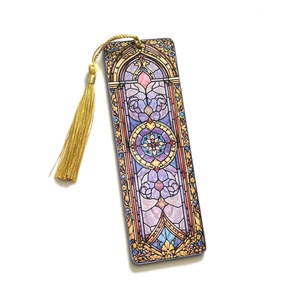 Semn de carte lemn model vitraliu - 103021 - Artynos.ro