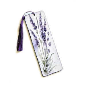 Semn de carte lemn cu lavanda - 094817 - Artynos.ro