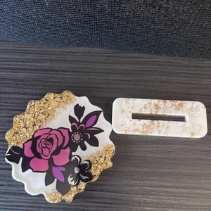 Suport pahar/Decorațiune artizanală din rășină realizată manual - casă & stil de viață - decorațiuni de casă - decorațiuni de masă și rafturi - decorațiuni de masă - Artynos.ro