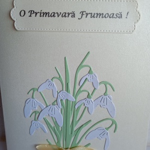 Felicitare Buchet de ghiocei - casă & stil de viață - produse de papetărie - invitații, felicitări - Artynos.ro