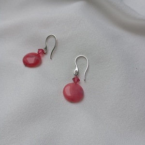 Set La vie en Rose cu Rodocrozit - bijuterii - seturi de bijuterii - Artynos.ro