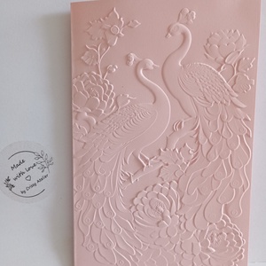 Felicitari embosate flori sau pasari - casă & stil de viață - produse de papetărie - invitații, felicitări - Artynos.ro