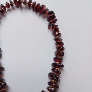 Set bijuterii Granat si accesorii placate cu aur 18K - bijuterii - seturi de bijuterii - Artynos.ro