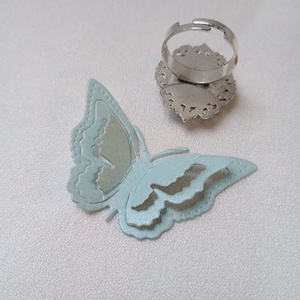 Inel reglabil cu cristale Swarovski - bijuterii - inele - inele cu pietre semiprețioase - Artynos.ro