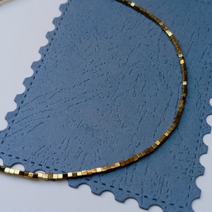 Colier finut din Hematit 1.5mm lungime 42cm - bijuterii - coliere - coliere din pietre semiprețioase - Artynos.ro